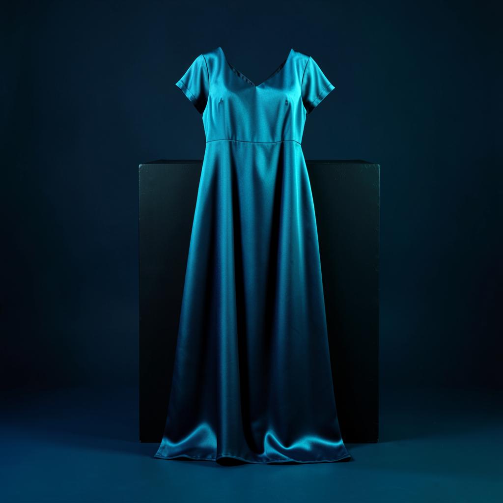 Velvet Satin Dress